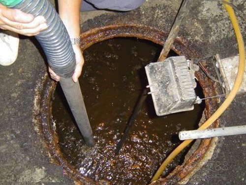 驿城隔油池清理